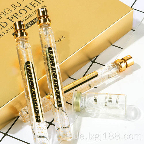 Gold Protein Peptide Line Carving Face Essence Serum